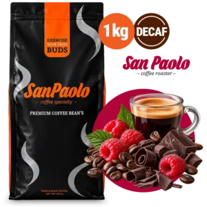 San Paolo - Ugandai csokis málna - Koffeinmentes